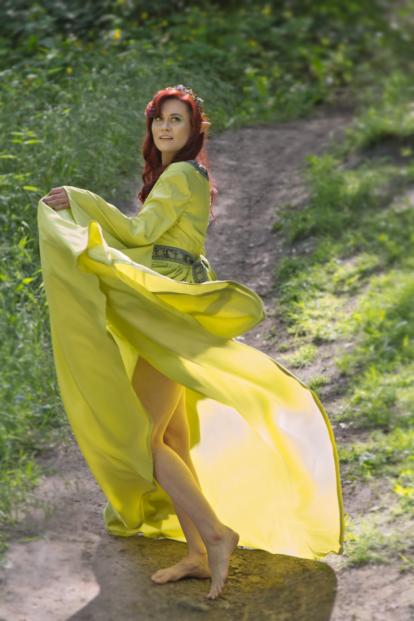 Elf in the forest